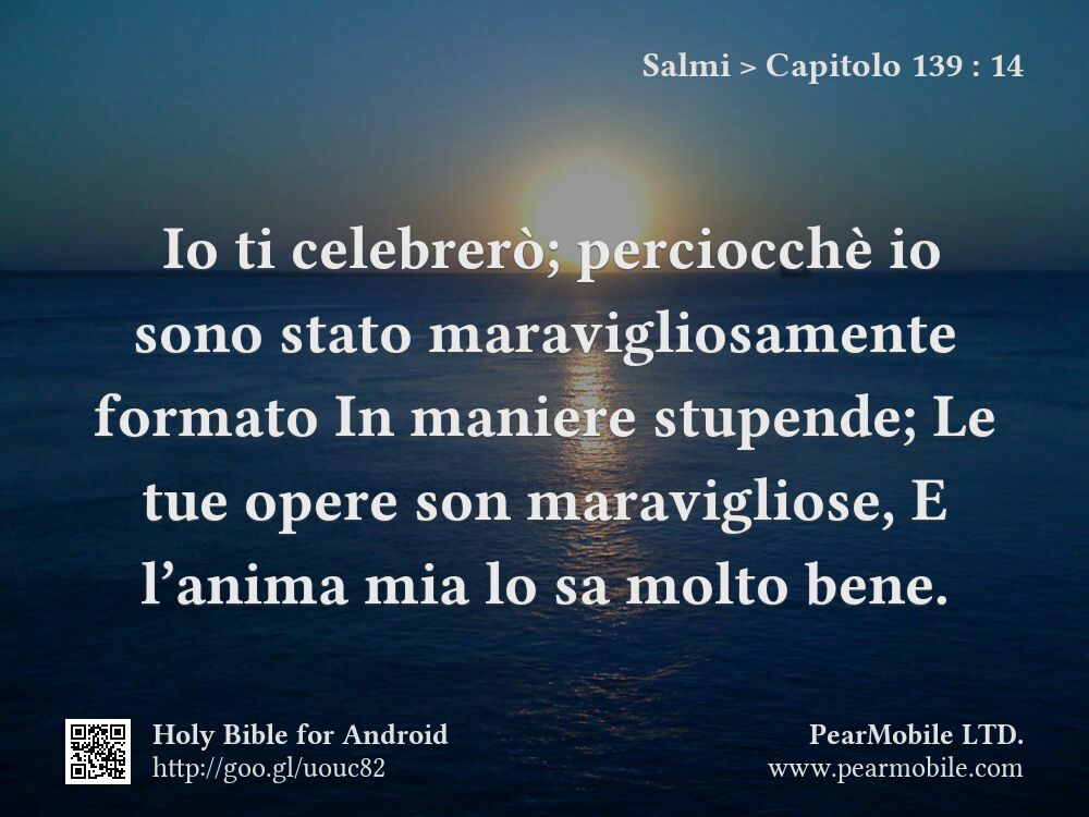 Salmi, Capitolo 139:14